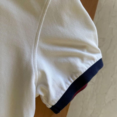 Polo shirt Navy & Green medium like new, white and blue