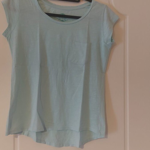 Stradivarius turquoise t-shirt like new, size M