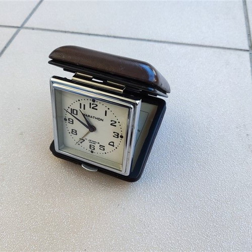 Vintage 3 Slava & Marathon USSR alarm clocks new with case
