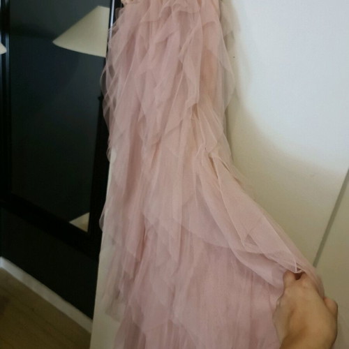 Lynne formal dress like new dusty pink haute couture