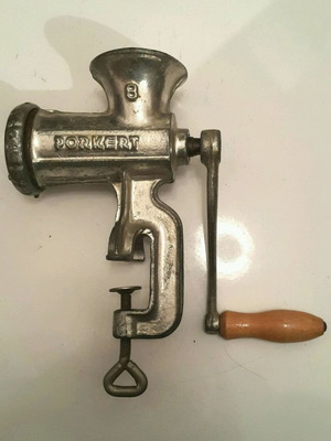 PORKERT 8 vintage κρεατομηχανή χειροκίνητη μεταχειρισμένη