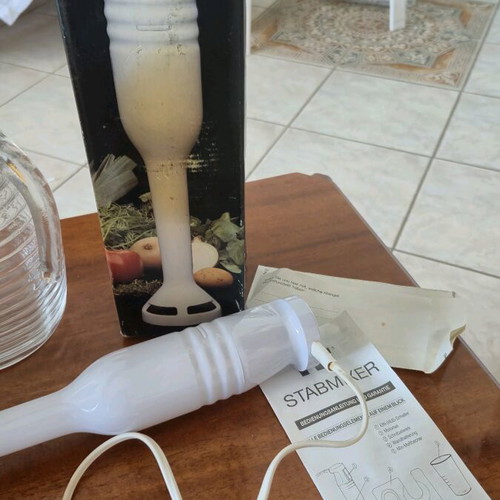 FiF Stabmixer Hand Blender like new with accessories for smoothies