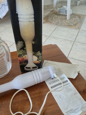 FiF Stabmixer Hand Blender like new with accessories for smoothies