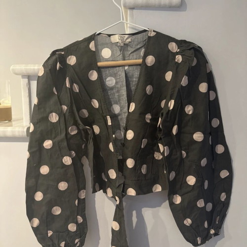 Zini boutique blouse like new, green, size M