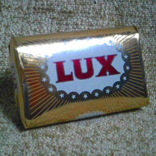 Lux Toilet Soap Display Box new with 12 soaps vintage rare 1960s