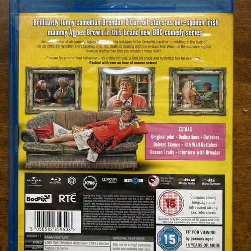 Mrs Brown’s Boys Series One Blu-ray like new with English subtitles
