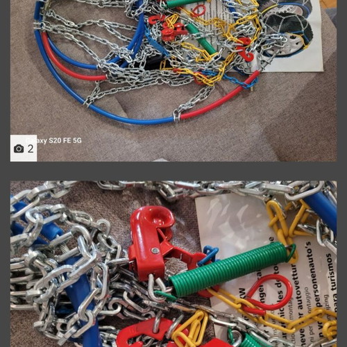 Snow chains new in packaging
