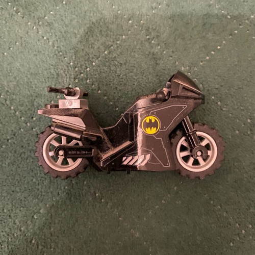 Batman and His Bike like new