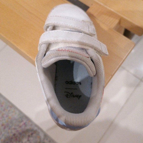 Adidas Kids Moana Shoes Used Size 25 White