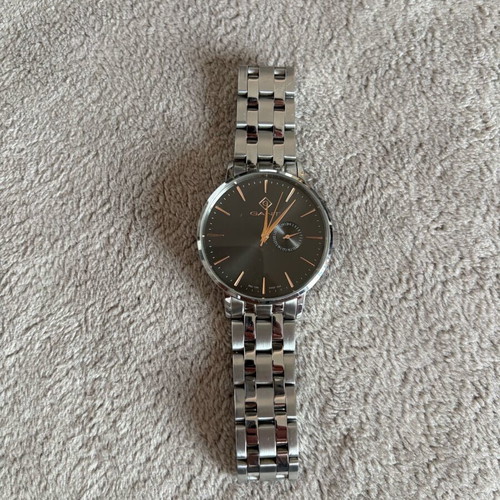 GANT Park Hill III watch like new, charcoal dial with rose gold details