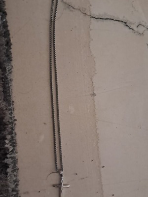 Silver cross 925 pendant