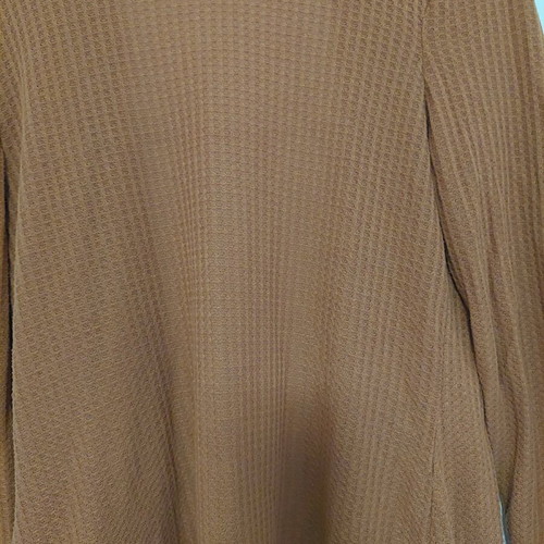 Asymmetric cardigan brick red like new Shein