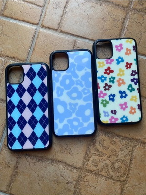 Phone cases for iPhone 11 like new, set of 3 with patterns