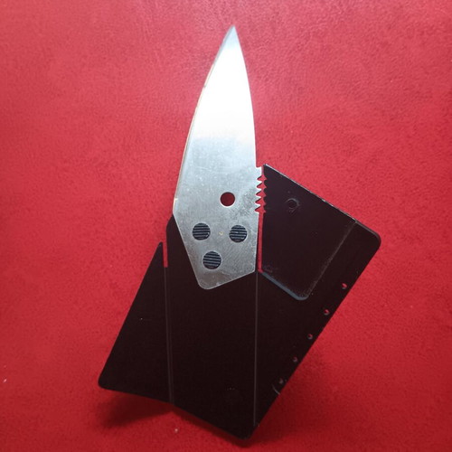 Cardsharp card cutter used, credit card size