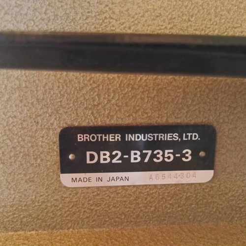 Brother professional sewing machine used with accessories