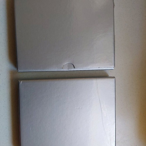 Silver photo frames new, set of 2 pieces