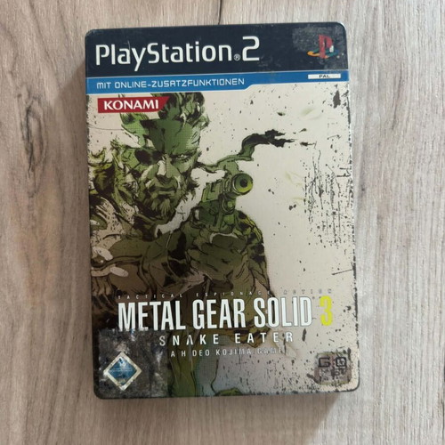 Metal Gear Solid 3 PS2 used