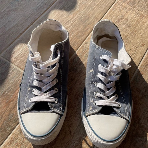 Dexim casual sneakers used, men's size 42, blue