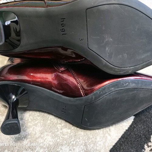 Hogl boots used, size 36, red