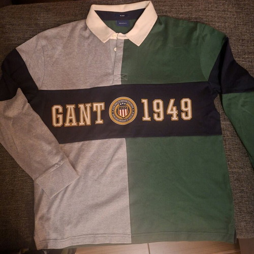 Gant long-sleeve polo XL multicolor like new