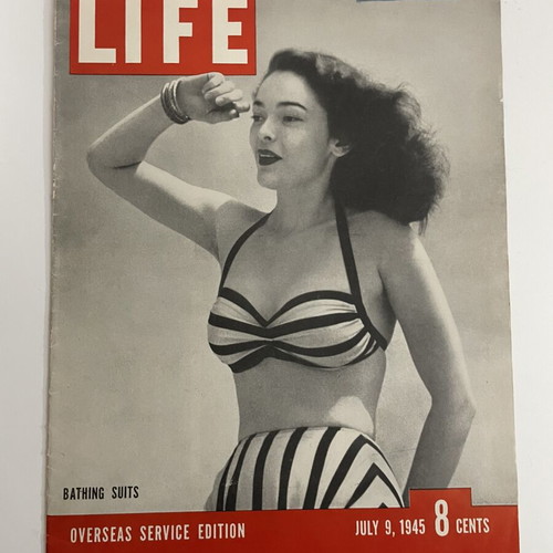 Life vintage magazine English 1945 used