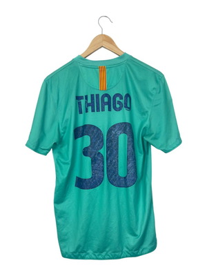 Nike Barcelona 2010/2011 Εκτός Φανέλα Ποδοσφαίρου #30 Thiago (M)