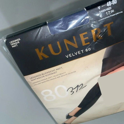 Kunert blue German tights XXL new, high quality, unused