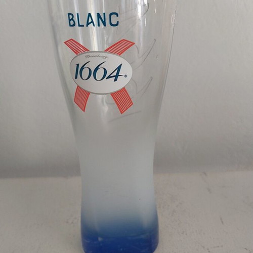 Kronenburg 1664 collectible beer glass used