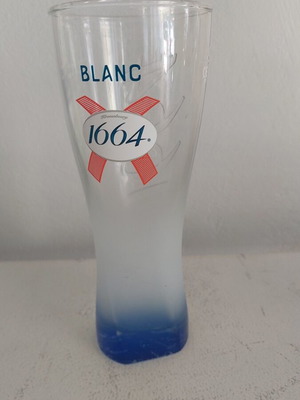 Kronenburg 1664 collectible beer glass used