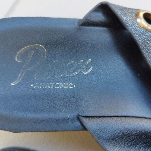 Parex Anatomic women's anatomical slippers size 38 like new, black