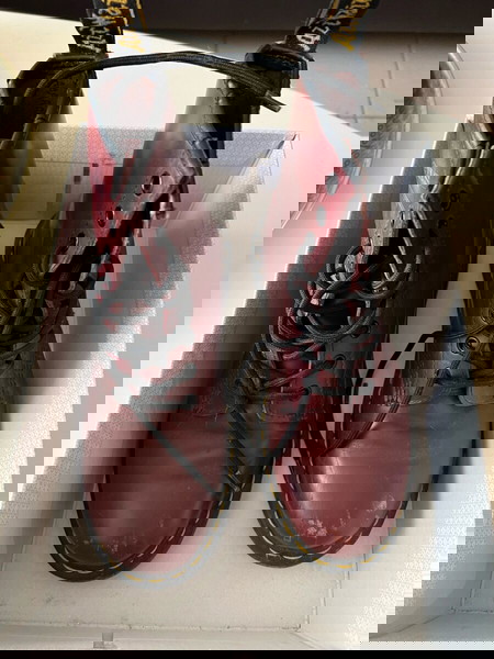 dr martens Αυθεντικά αρβυλάκια Μπορντό