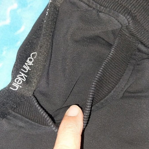 Calvin Klein black sweatpants, size L