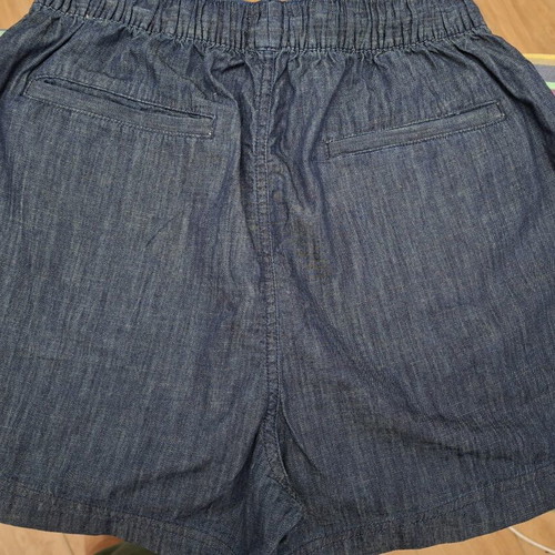 Admiral women's short denim-look shorts size XL like new, dark blue