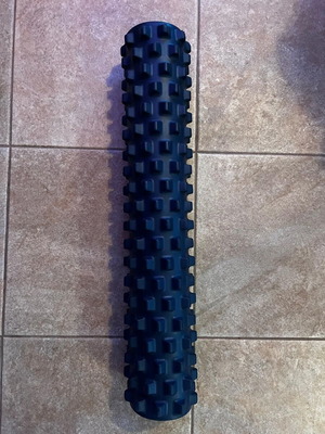 RAD Roller foam roller used, bumpy for deep tissue massage