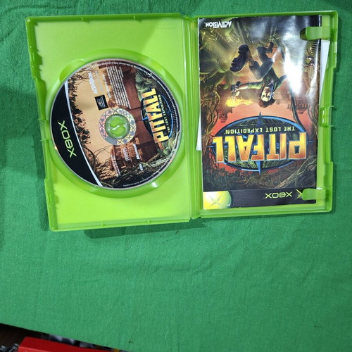 Pitfall Xbox Original like new with box and manual