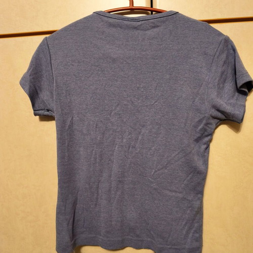 Disney women's cropped T-shirt with Mickey used, blue