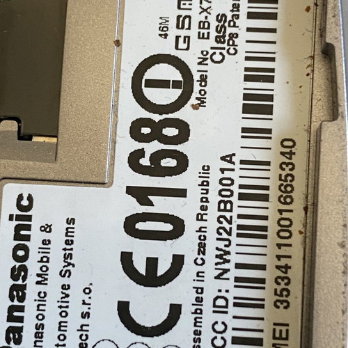Panasonic EB-X70 collectible mobile phone used