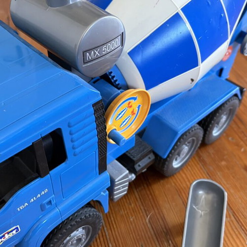 Bruder MAN TGA Cement Mixer Toy like new, scale 1:16