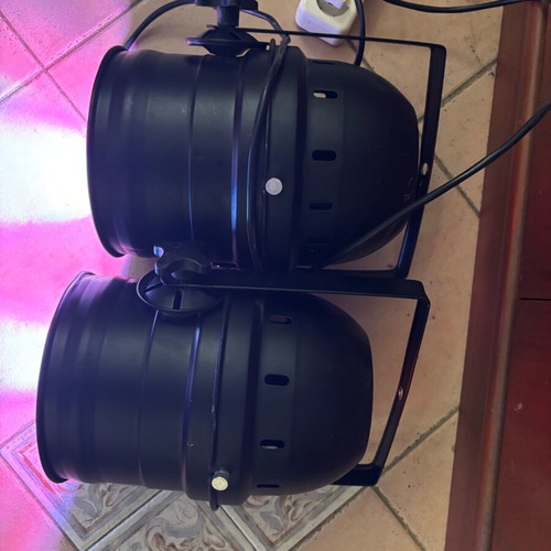 LED Par 64 lights like new, set of 2