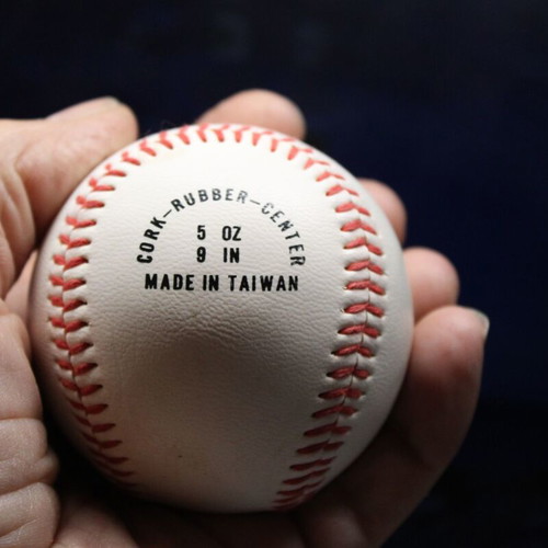 Baseball ball genuine, new, 6.5 cm diameter