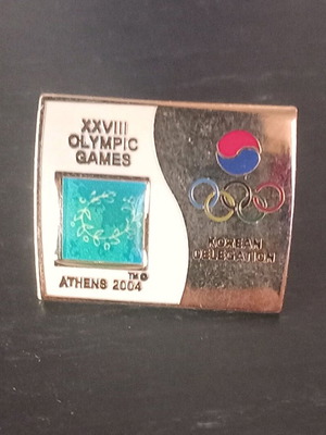 Olympic Games 2004 pin badge like new