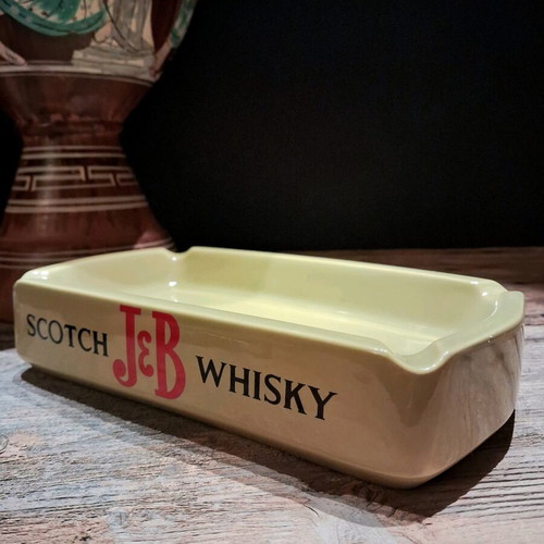 Collectible ceramic ashtray J&B Scotch Whisky Wade England new