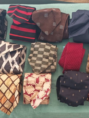 Ties assorted pack with Charleston, Tommy Hilfiger, Altea, Primavera, Cristian Dior