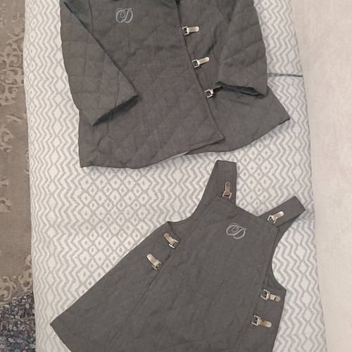 Christian Dior vintage set dress and coat like new