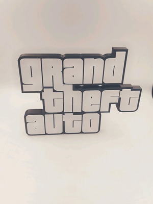 Διακοσμητικό λογότυπο GTA Grand Theft Auto καινούργιο