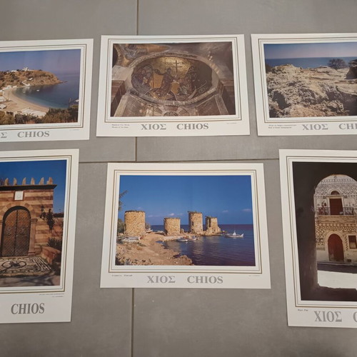 Municipality of Chios tourism office folder like new, 1990s