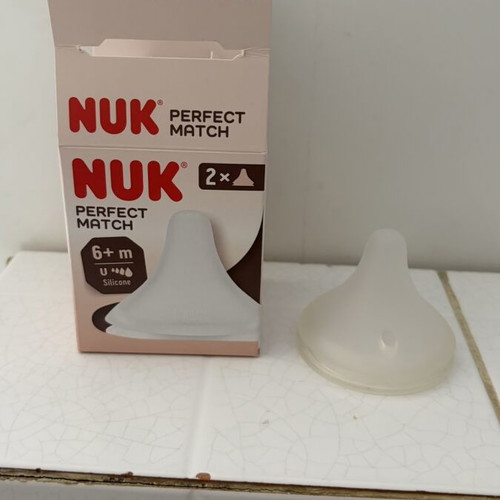 Nuk Perfect Match baby bottle nipple, 6+ months, 1 piece