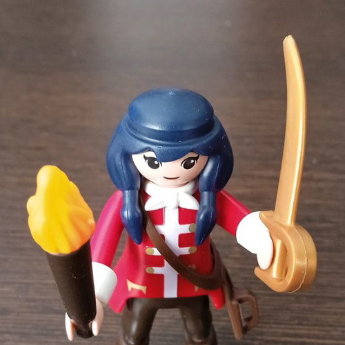 Playmobil Ruby figure used with box
