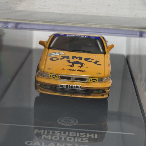 Mitsubishi Galant VR-4 Camel Rally 1/64 scale model car
