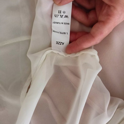 Women's dress, pink and white, size S / 36 / 8